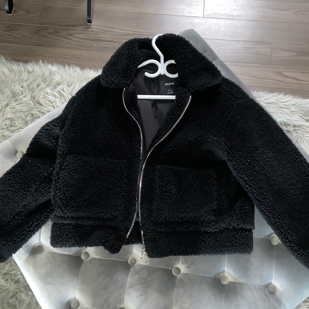 Black coat